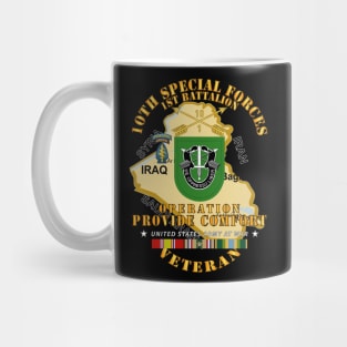 Operation Provide Comfort -  1st Bn 10th SFG w COMFORT SVC Mug